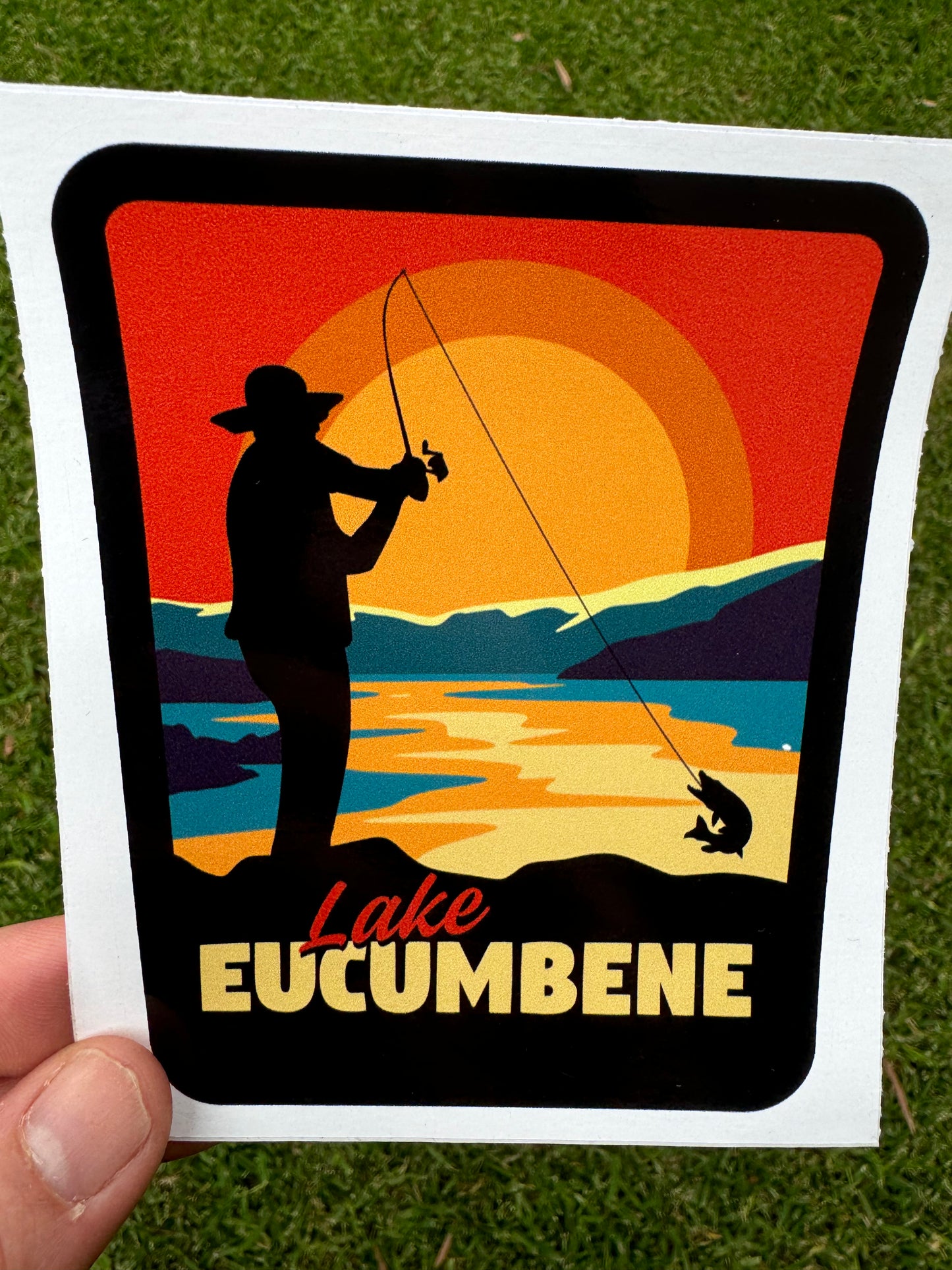 Lake Eucumbene Sticker