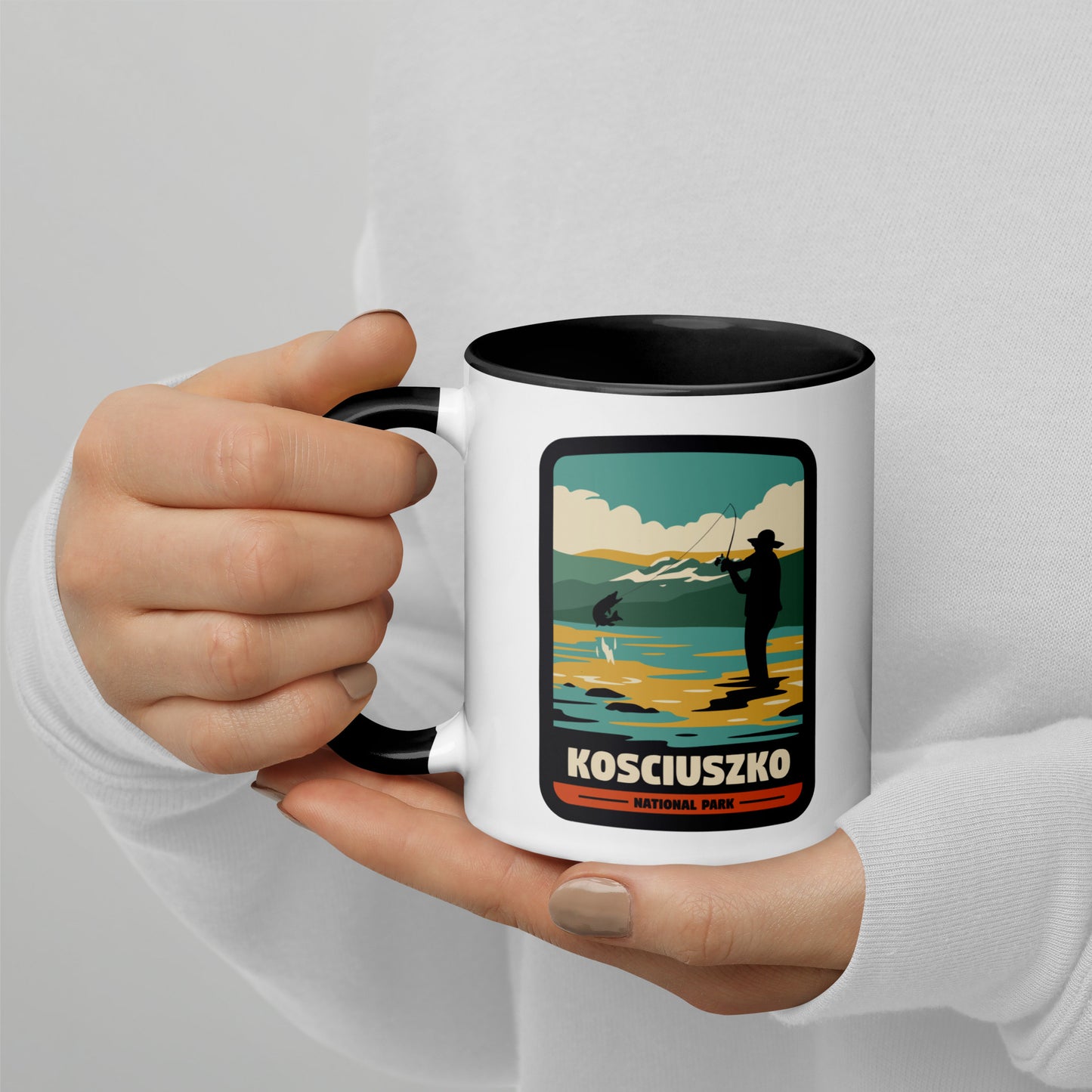 Kosciuszko National Park Mug with Colour Inside