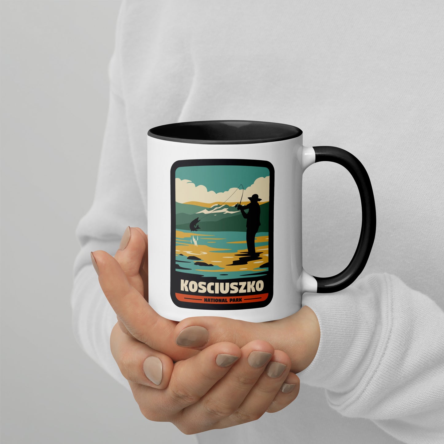 Kosciuszko National Park Mug with Colour Inside