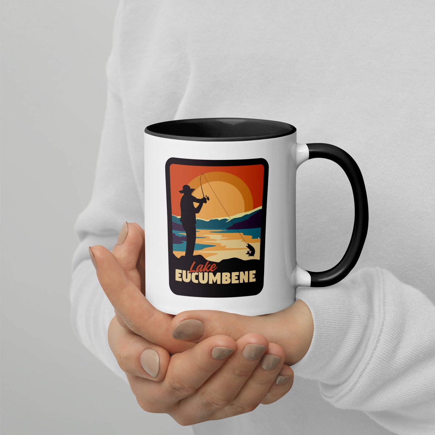 Lake Eucumbene Mug with Colour Inside