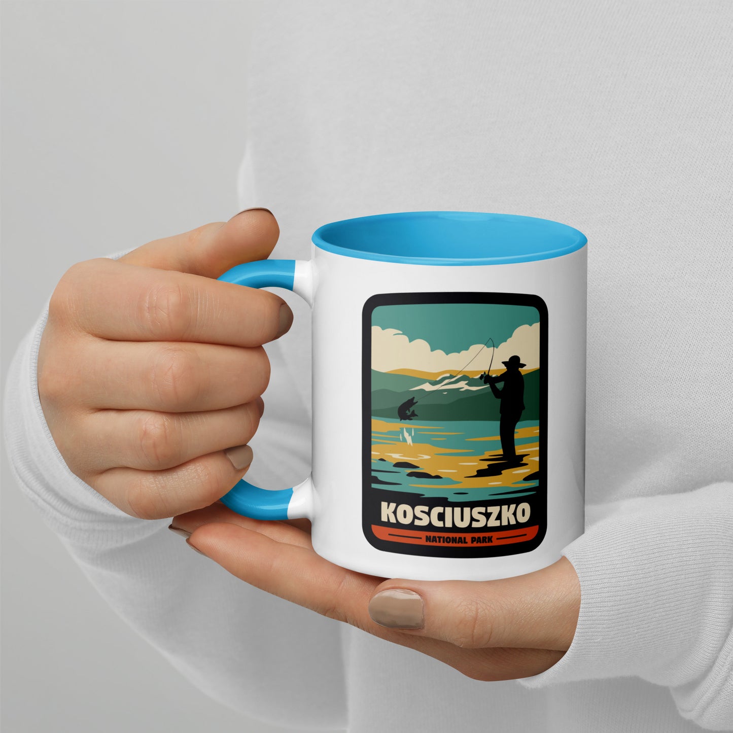 Kosciuszko National Park Mug with Colour Inside