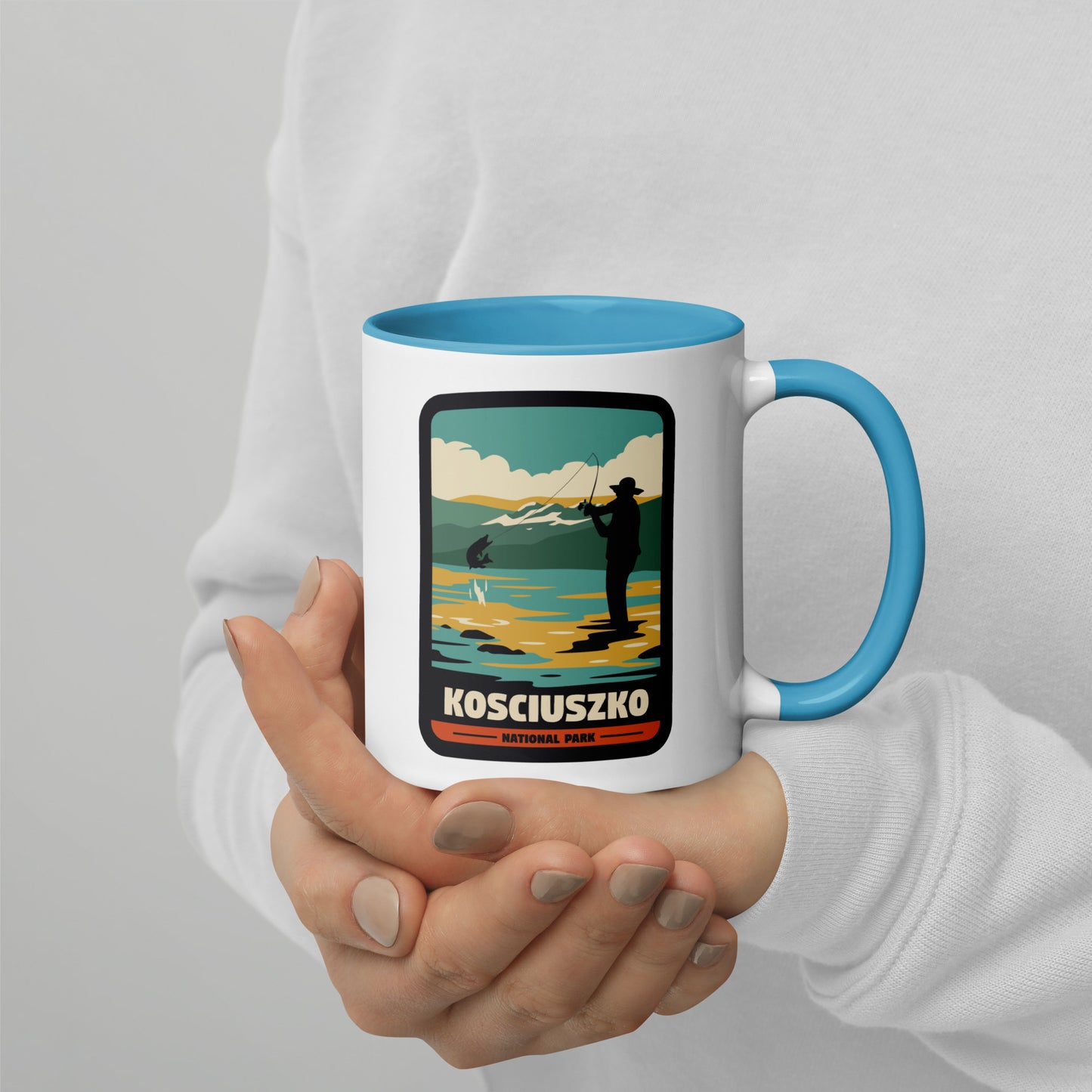 Kosciuszko National Park Mug with Colour Inside