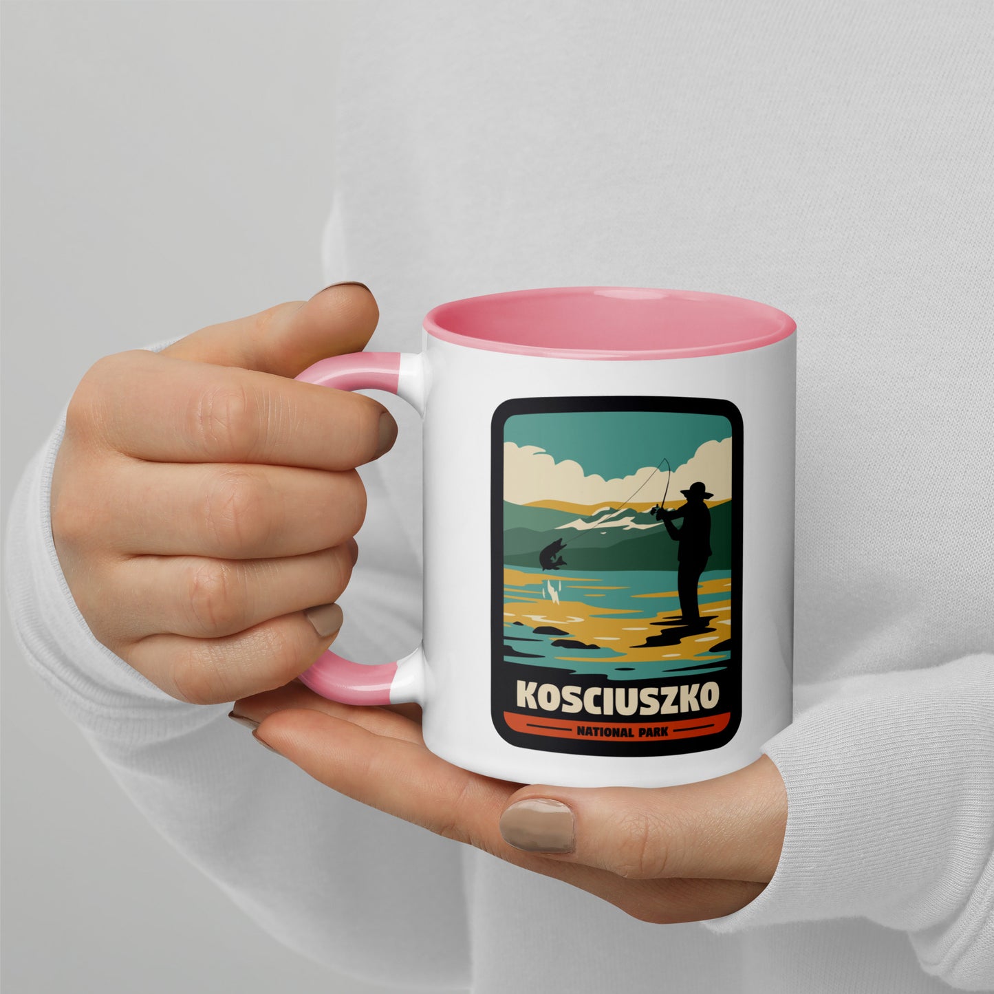 Kosciuszko National Park Mug with Colour Inside