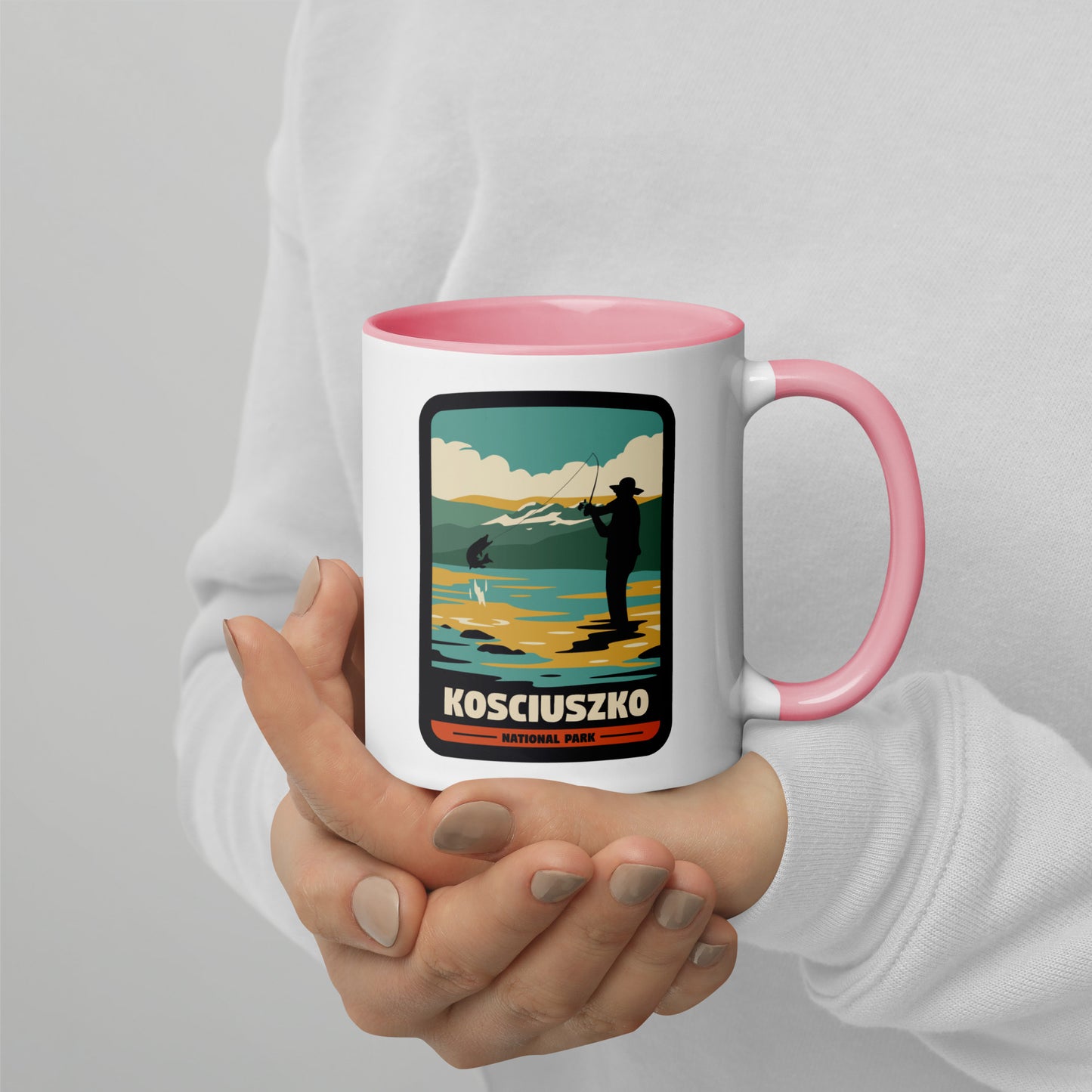 Kosciuszko National Park Mug with Colour Inside