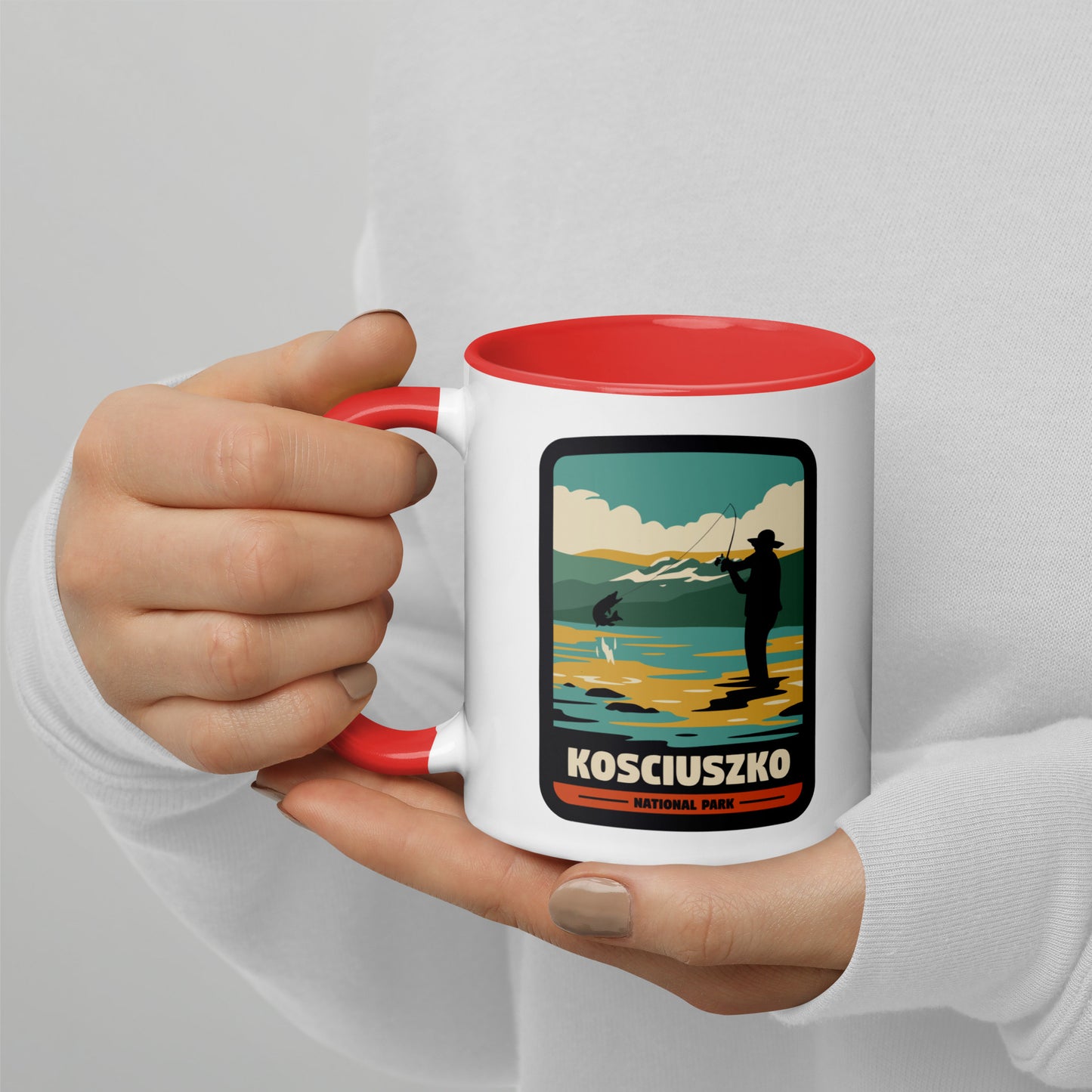 Kosciuszko National Park Mug with Colour Inside