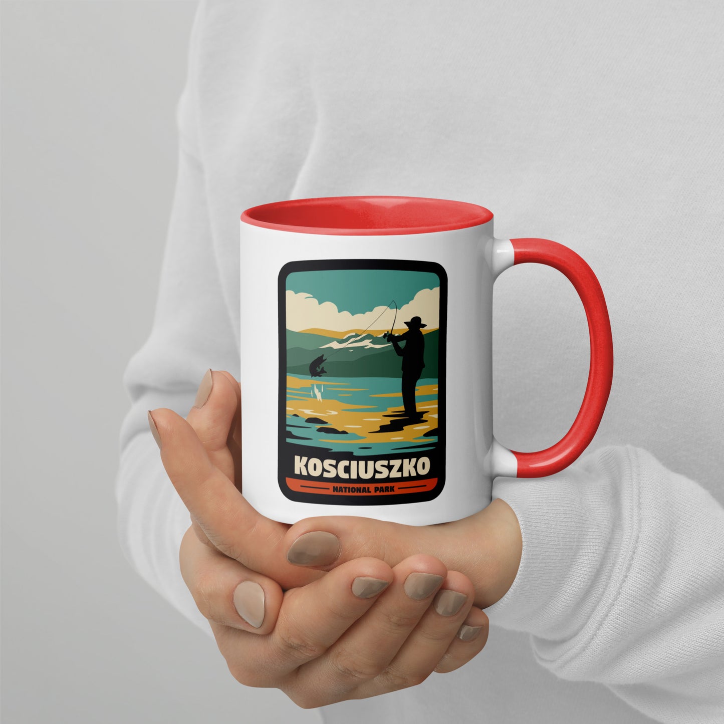 Kosciuszko National Park Mug with Colour Inside